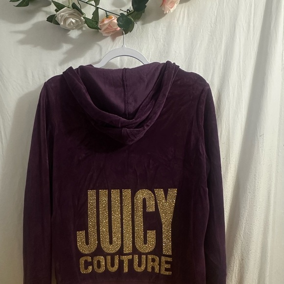 Y2K Juicy Couture Purple Women's Full Zip - Picture 2 of 4